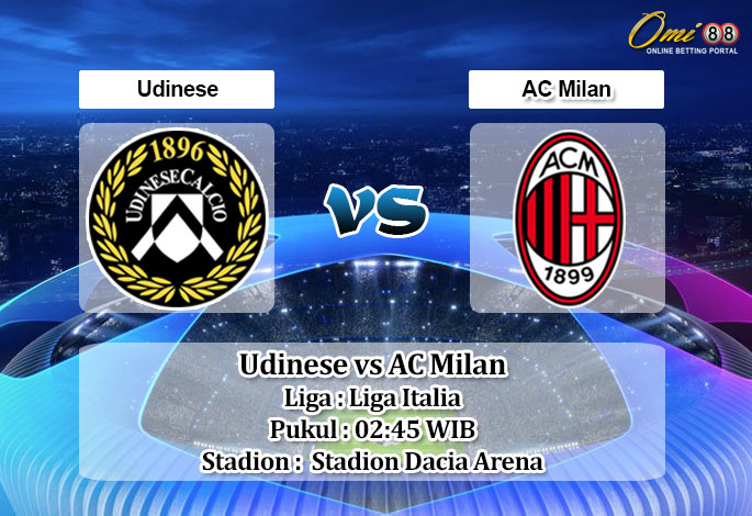 Prediksi Skor Udinese vs AC Milan 19 Maret 2023