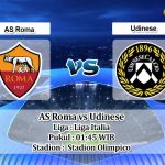 Prediksi Skor AS Roma vs Udinese 17 April 2023