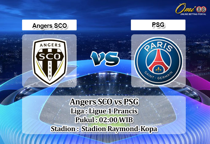 Prediksi Skor Angers SCO vs PSG 22 April 2023