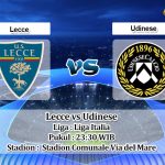 Prediksi Skor Lecce vs Udinese 28 April 2023