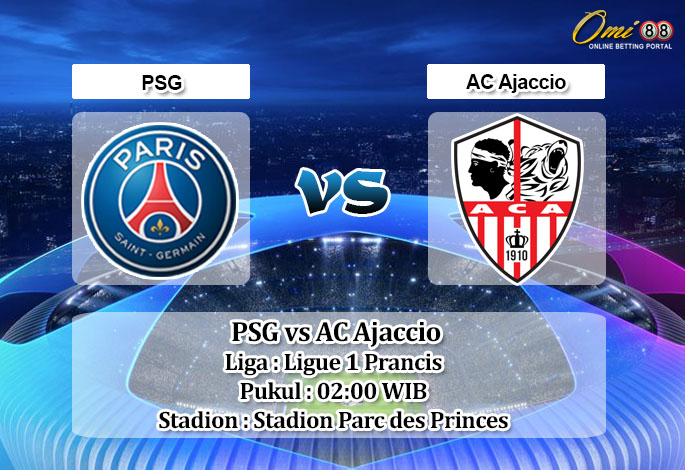 Prediksi Skor PSG vs AC Ajaccio 14 Mei 2023