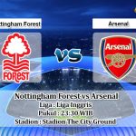 Prediksi Skor Nottingham Forest vs Arsenal 20 Mei 2023
