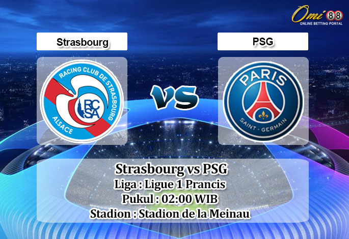 Prediksi Skor Strasbourg vs PSG 28 Mei 2023